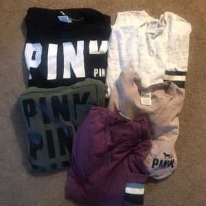 Pink Long Sleeve Tee Bundle